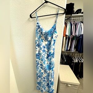 Petal & Pup Blue Floral Dress